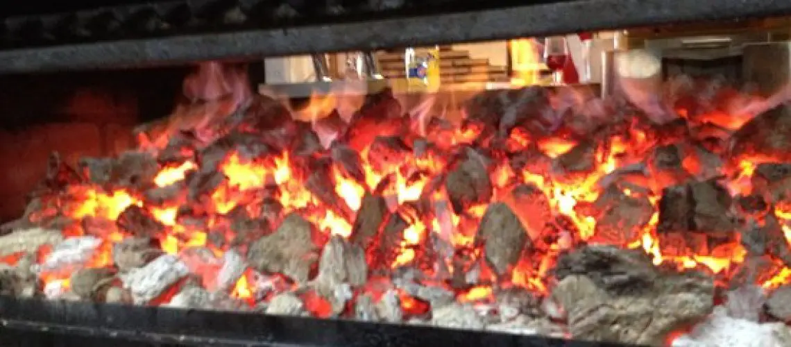 parrillas de carbón