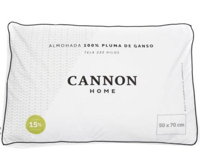 Almohadas de plumas Cannon